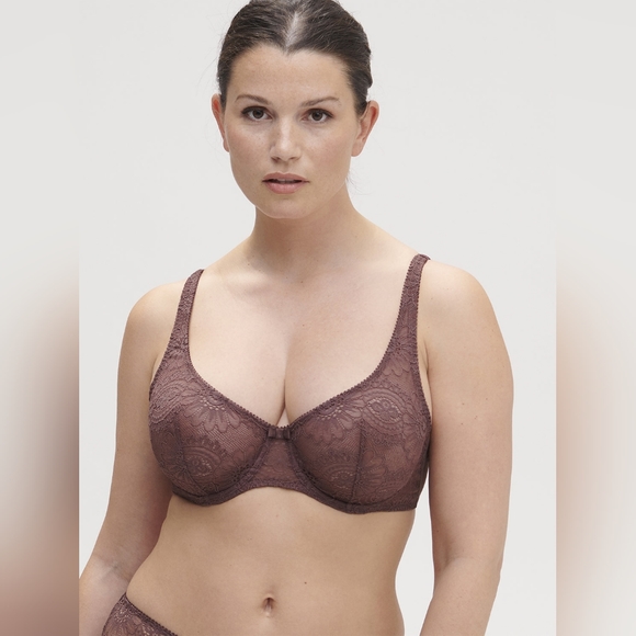 Simone Pérèle Paris - Limited Edition - Embleme Scoop Demi Bra - Byzantine - 34C - Picture 5 of 7